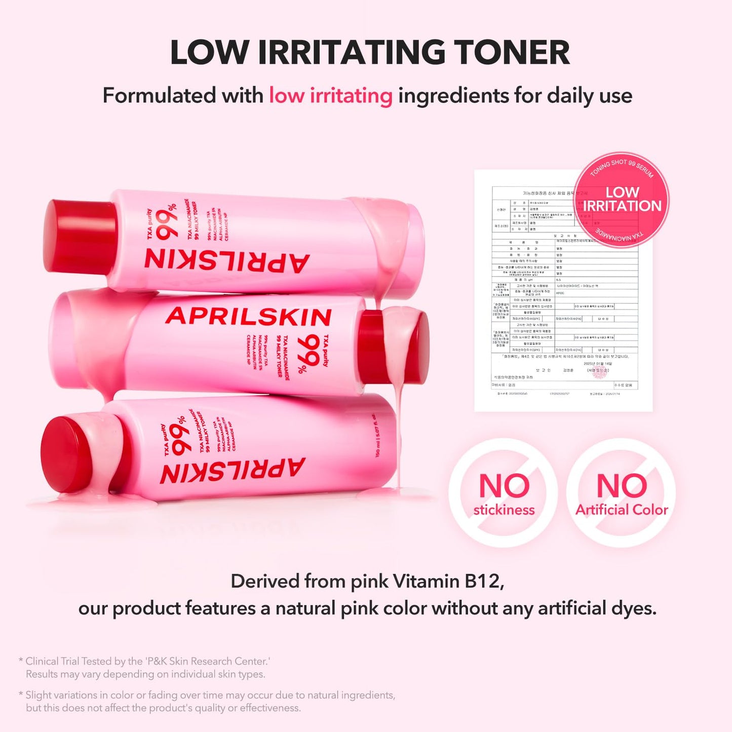 TXA Niacinamide Pink Milky Toner
