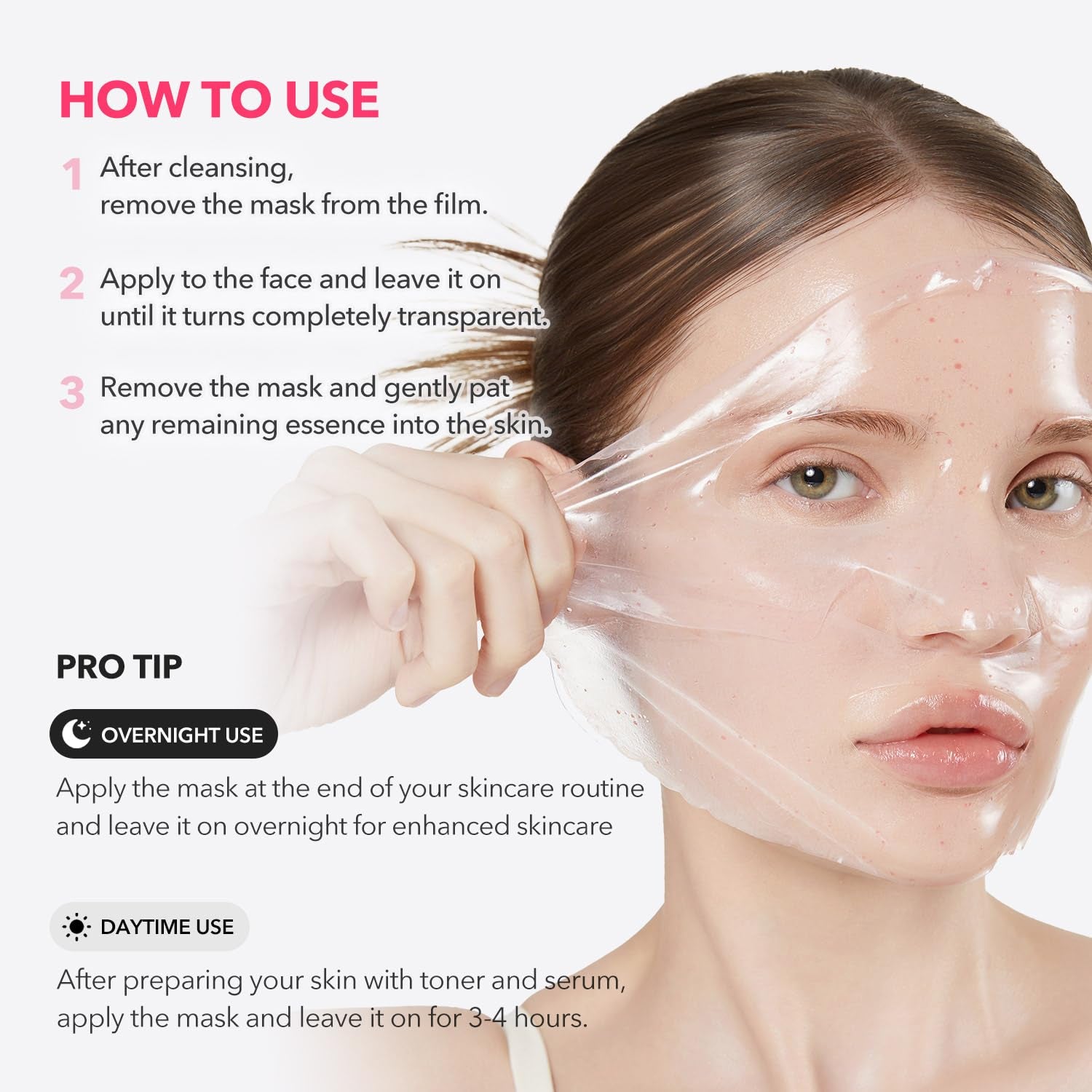 TXA Pink Capsule Gel Mask 4EA