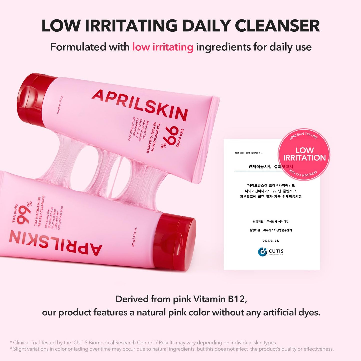 TXA Niacinamide Pink Bubble Gum Deep Cleanser