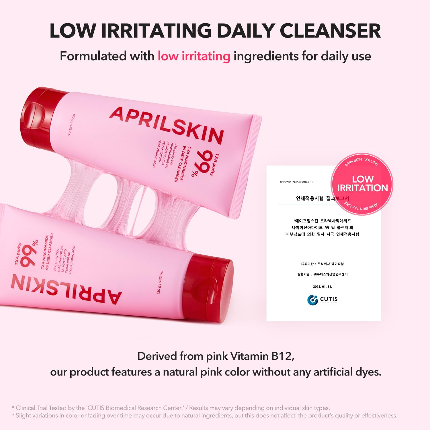 TXA Niacinamide Pink Bubble Gum Deep Cleanser