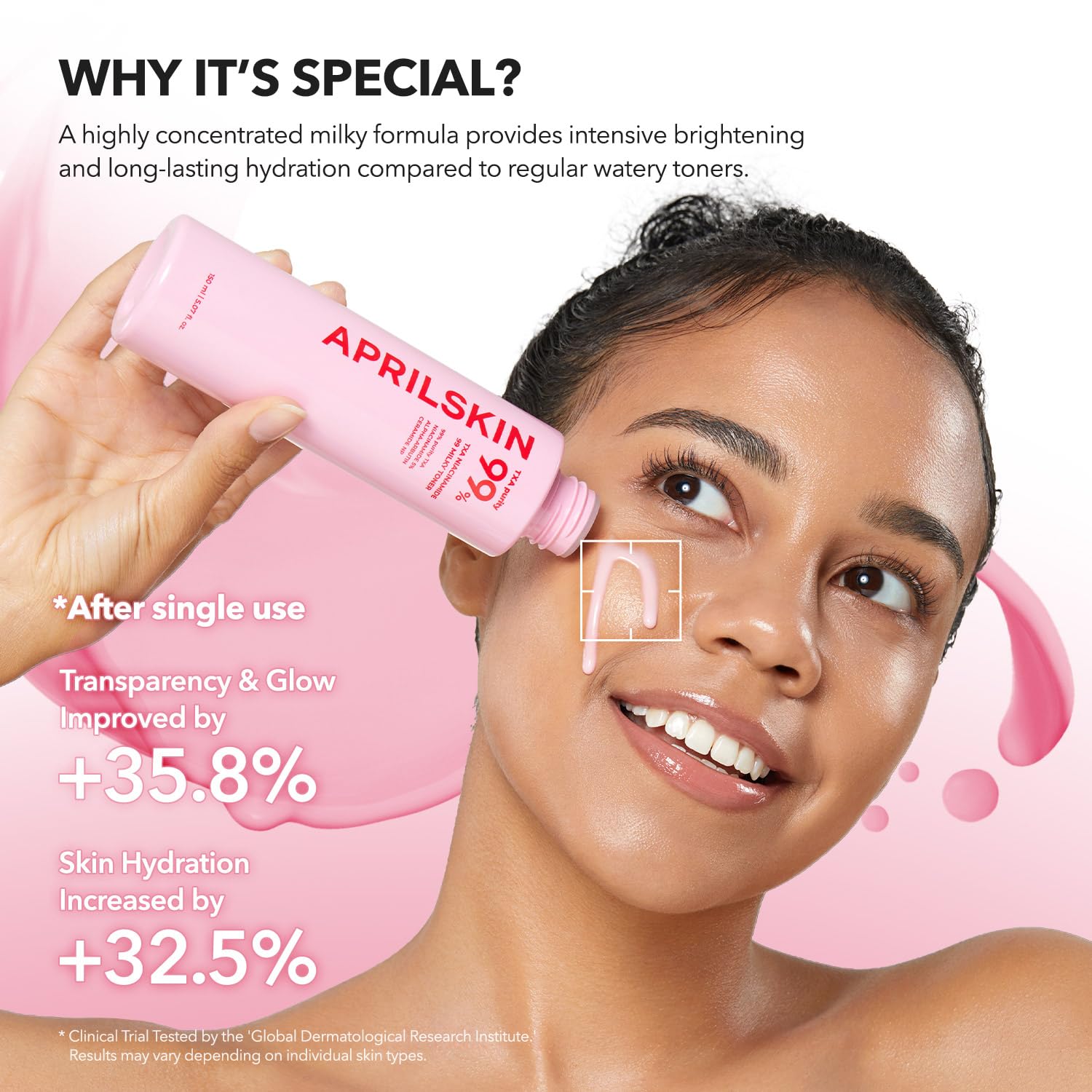 TXA Niacinamide Pink Milky Toner
