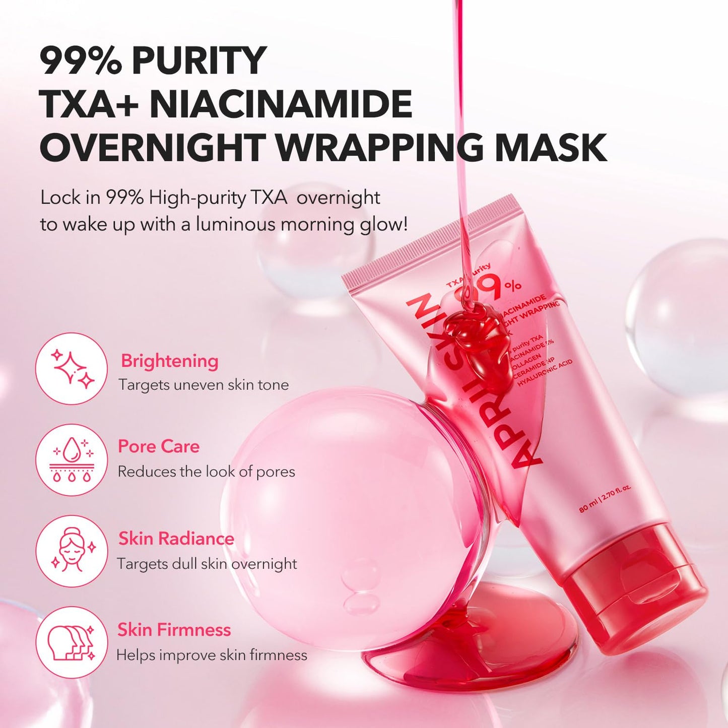 TXA Niacinamide Overnight Wrapping Mask